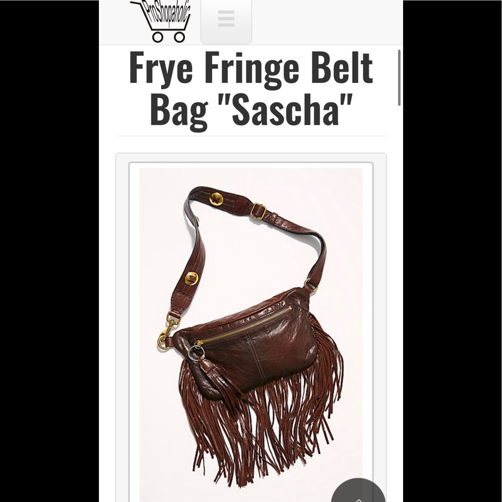 Frye sascha belt bag